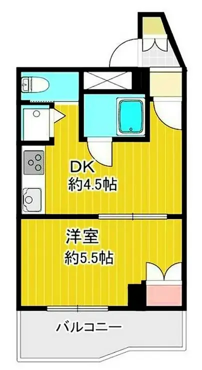 ムーブメントURD百合ヶ丘 3階階 間取り