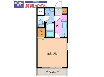 ロイヤルハートピア江戸橋(1K/5階)の間取り写真