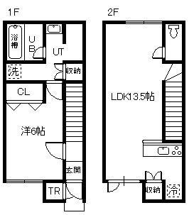KOMIEコミエ5(1LDK/1階)の間取り写真