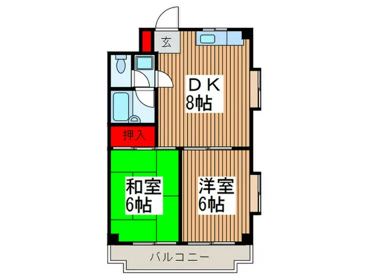NCKビル 5階階 間取り