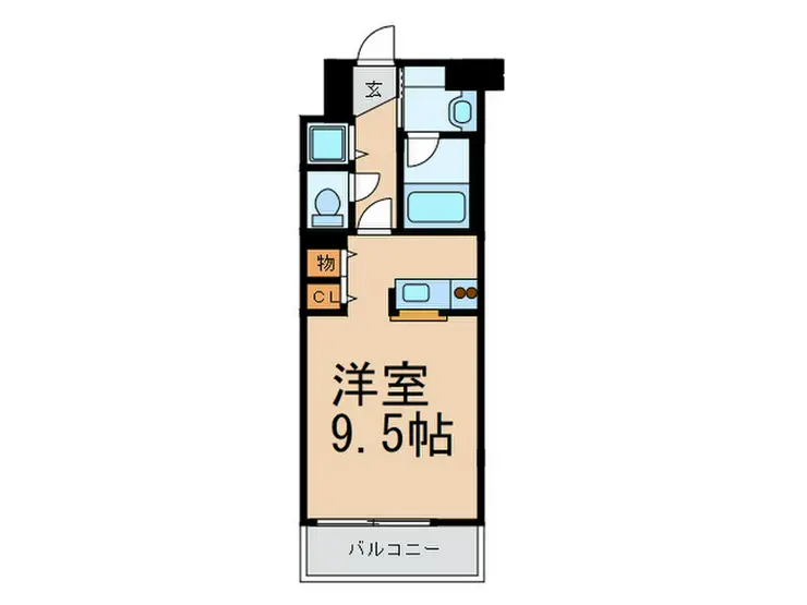 フラリッシュ東大成 2階階 間取り