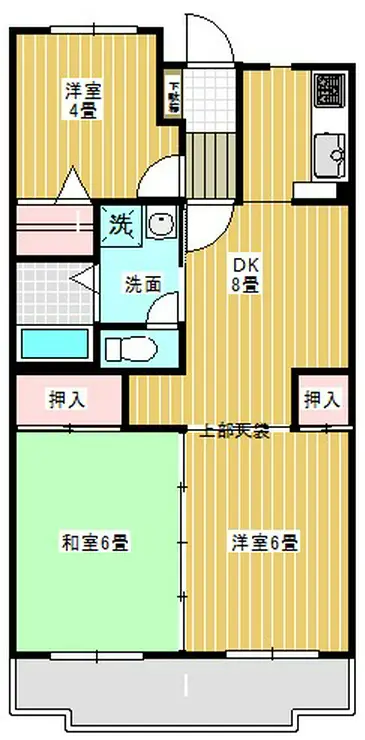 パークハイム 3階階 間取り