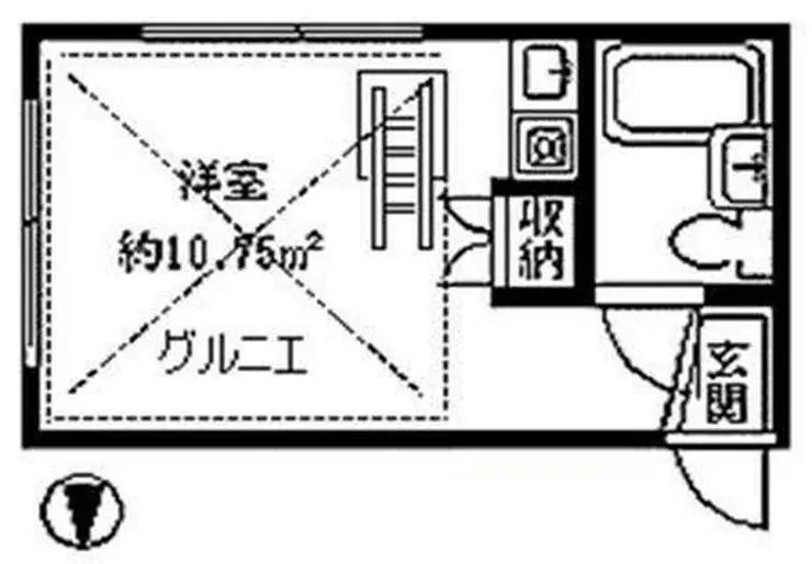 ライフピア豊島園 2階階 間取り