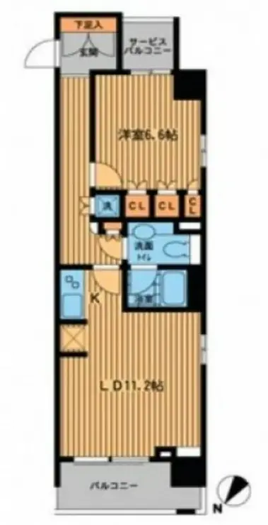 プライムアーバン日本橋横山町 2階階 間取り
