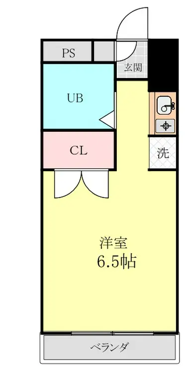 アリビオ南橋本 1階階 間取り