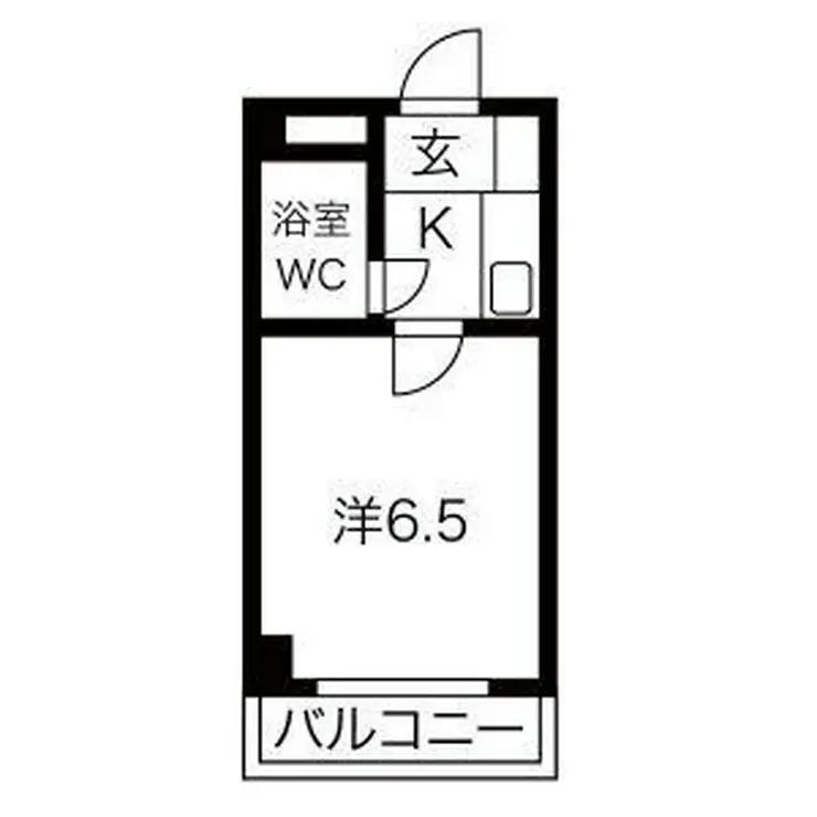 ハイシティ横浜元町 1階階 間取り