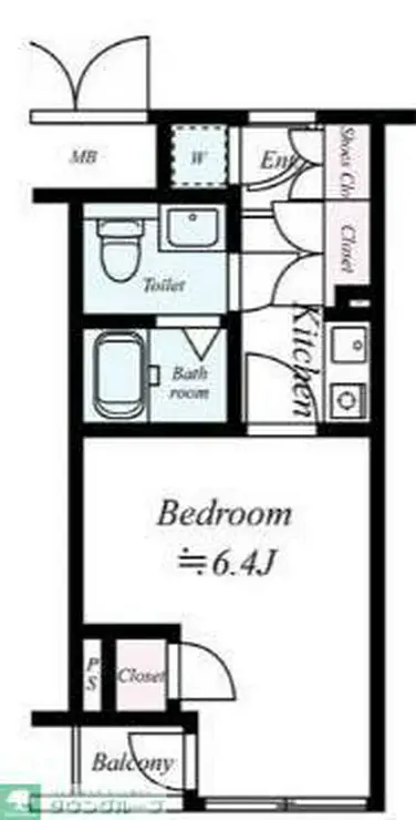 メイクスデザイン白金台 1階階 間取り