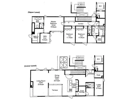 東京メトロ南北線 白金台駅 徒歩8分 3階建 築10年(3SLDK/2階)の間取り写真
