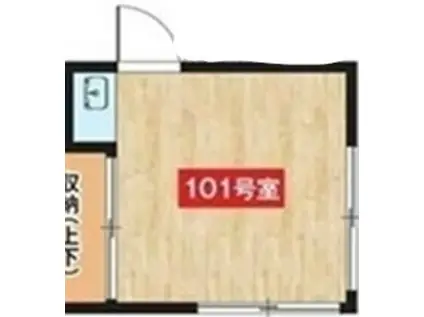 シャラナム東高円寺(ワンルーム/1階)の間取り写真