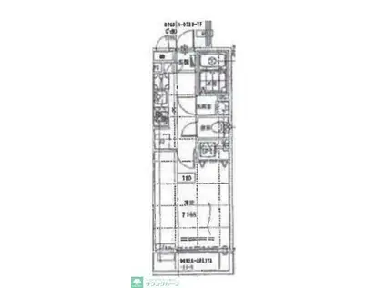 URE西台レジデンス(1K/2階)の間取り写真