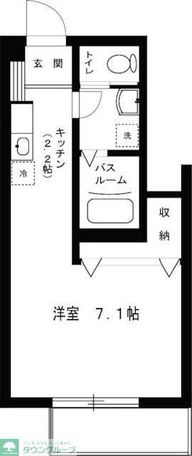 PS井の頭(1K/1階)の間取り写真