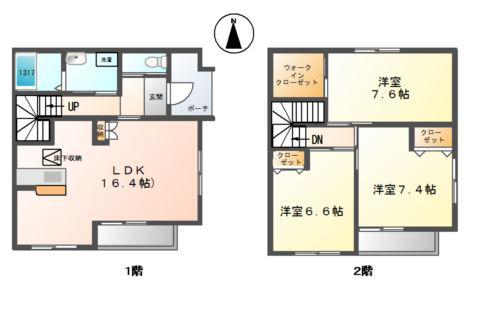 MAISON YASOSHIMA(3LDK/1階)の間取り写真