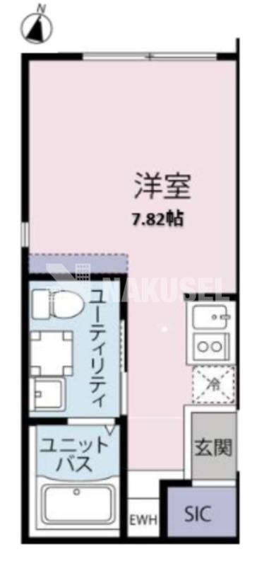 BEL FIORE SANCHA(ワンルーム/4階)の間取り写真