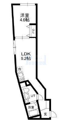 モンテ駒込(1LDK/5階)の間取り写真