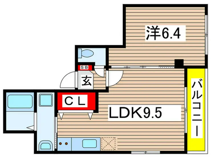 金太郎ヒルズ155 3階階 間取り