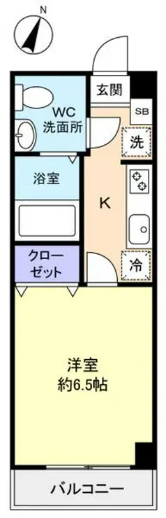 アリビオ八千代台西 5階階 間取り