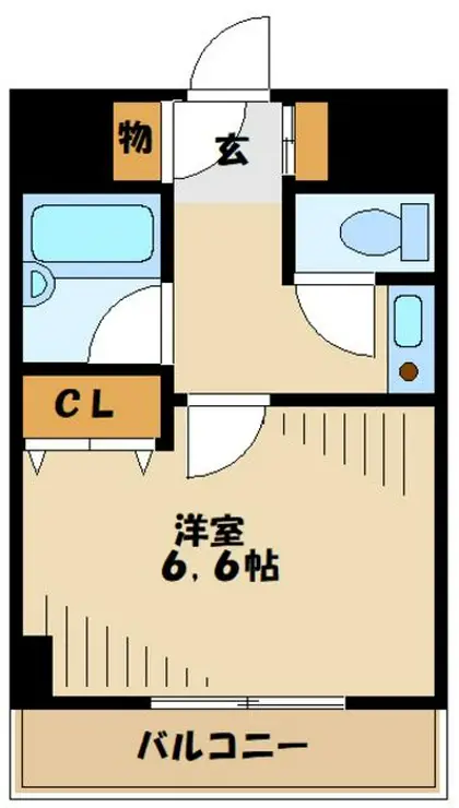 ダイケンブライト 4階階 間取り