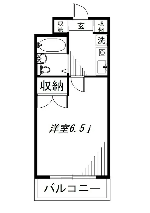 センチュリー目黒原町 1階階 間取り