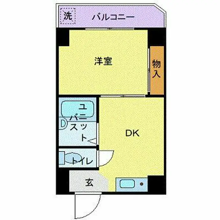 ビューライド川崎 10階階 間取り
