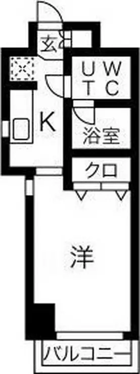 レディアス調布国領 2階階 間取り