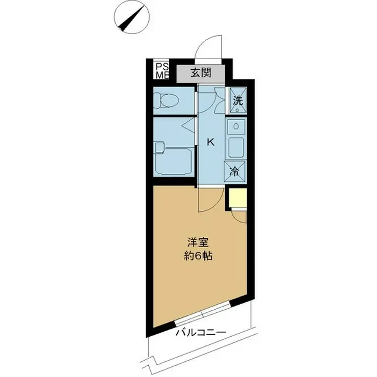 パレ・ホームズ高井戸 5階階 間取り