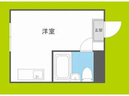 プレアール昭和町II(ワンルーム/7階)の間取り写真