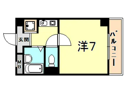 SYOWA EXCEL VIEW KOBE(1K/4階)の間取り写真