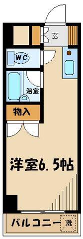 アニスティ(1K/1階)の間取り写真