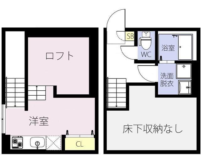 RIZEST 310STYLES 川口(ワンルーム/1階)の間取り写真