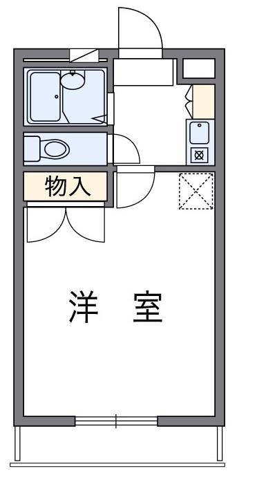 SENSE WAKAYAMA(1K/2階)の間取り写真
