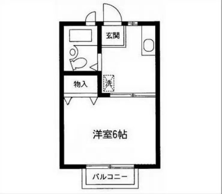カサティント 1階階 間取り