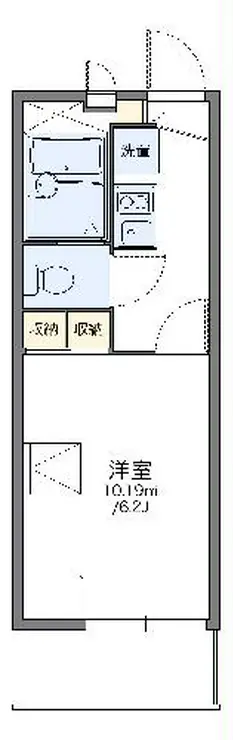 レオパレスヴィレッジ 3階階 間取り