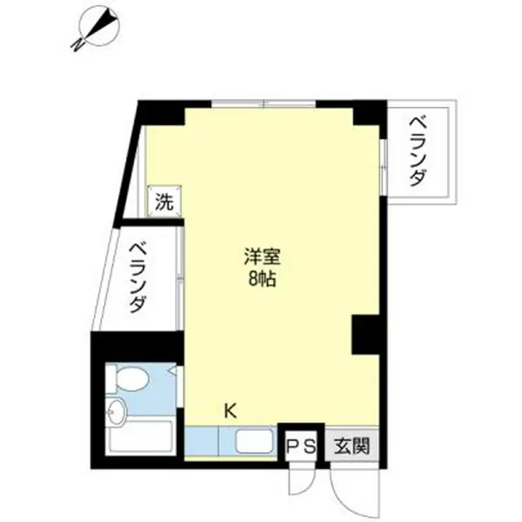 フラーツ南馬込 4階階 間取り