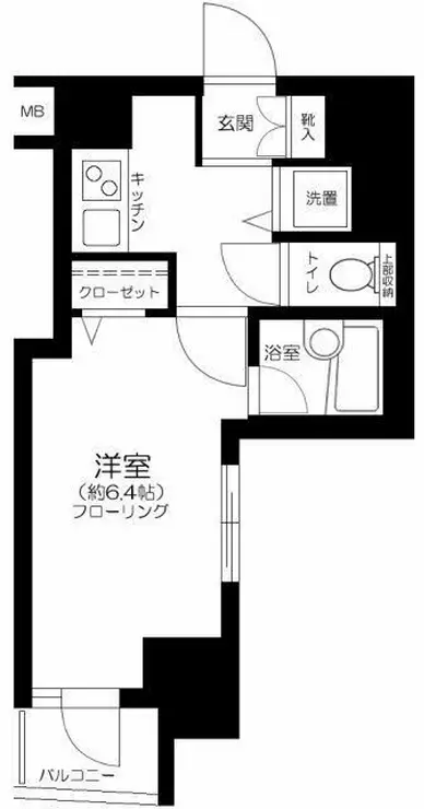 プレール・ドゥーク銀座EAST 2階階 間取り