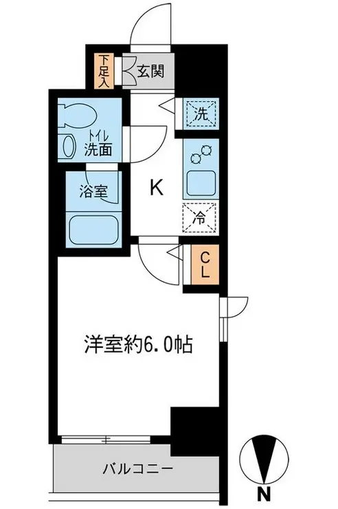 KDXレジデンス大島 2階階 間取り