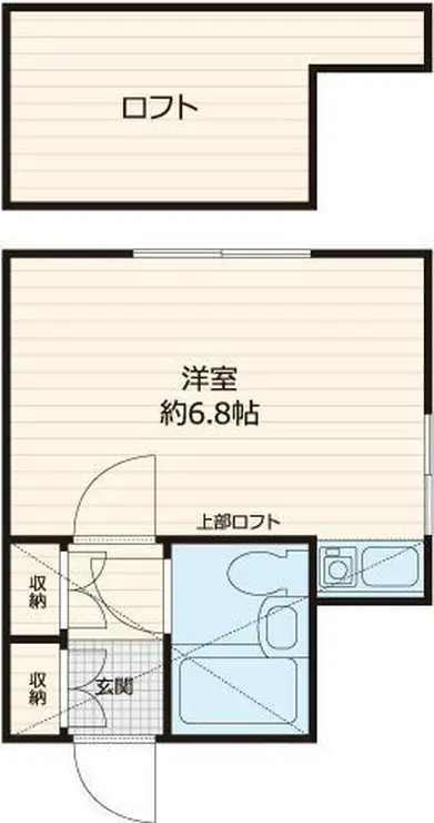 ロッジ金沢八景 1階階 間取り