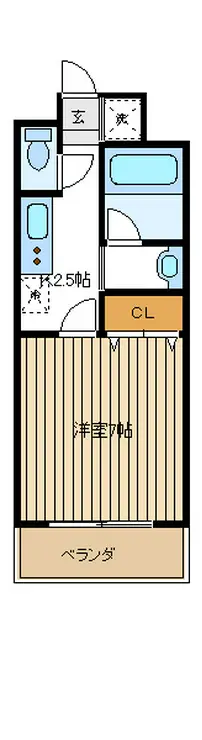 H&Fコート 3階階 間取り