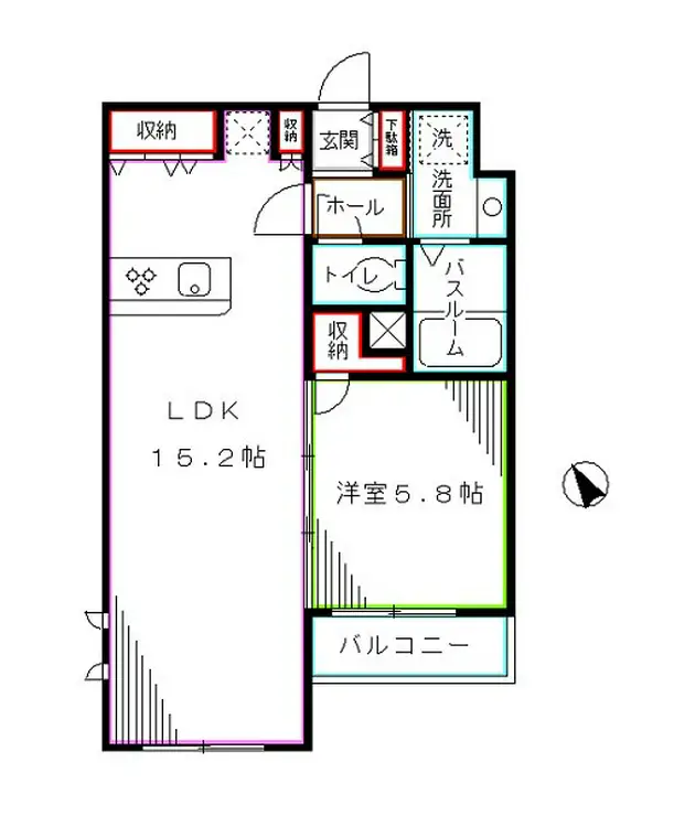 アール・プレイス 3階階 間取り