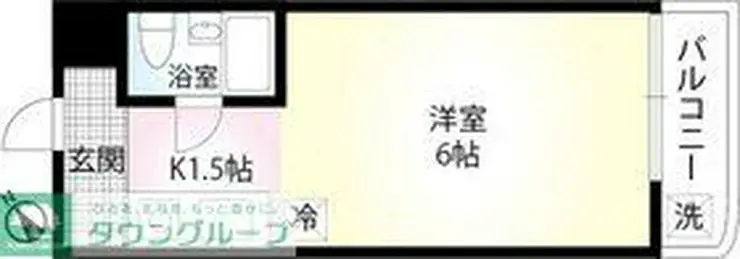 永谷ヒルプラザ六本木 3階階 間取り