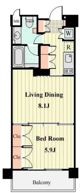 willDo清澄 7階階 間取り