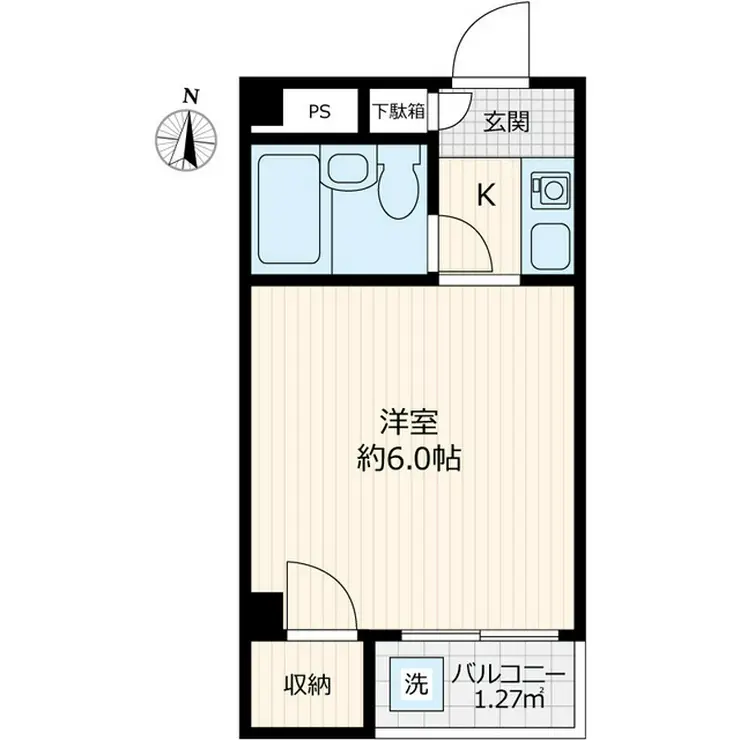 サンコート上目黒 4階階 間取り