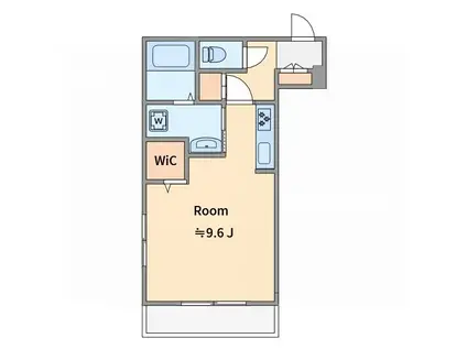 プレミアレジデンス(ワンルーム/1階)の間取り写真