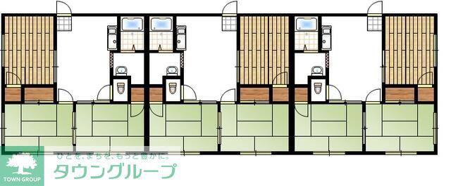 メゾンタカハシA(3DK/2階)の間取り写真