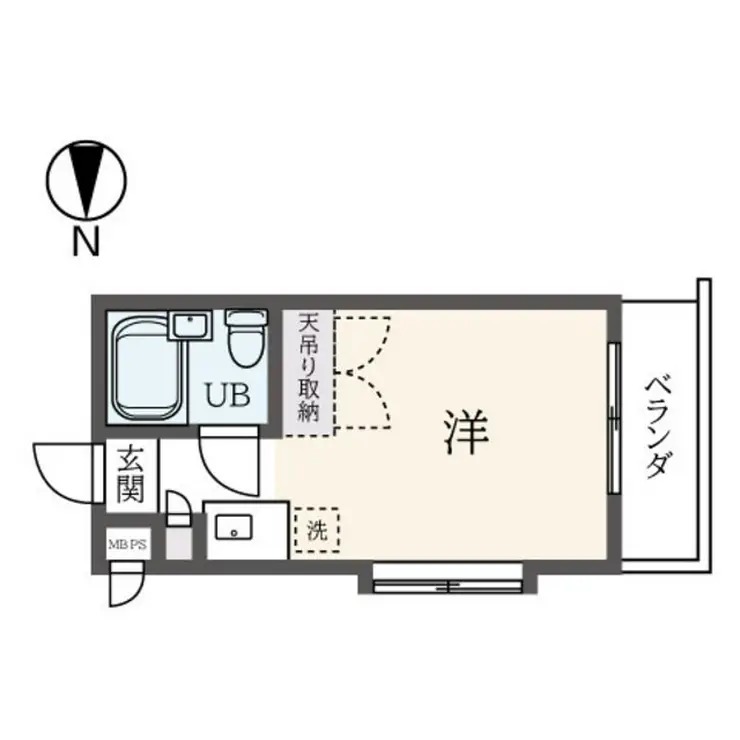 ノーブルヴィサージュ石神井 3階階 間取り