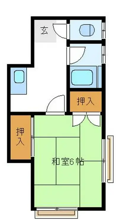 コーアハイツ 2階階 間取り