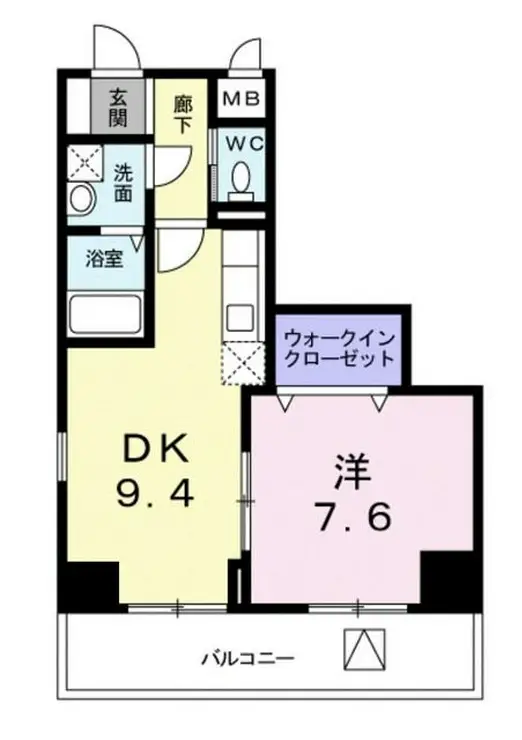 アクシオン音羽 7階階 間取り