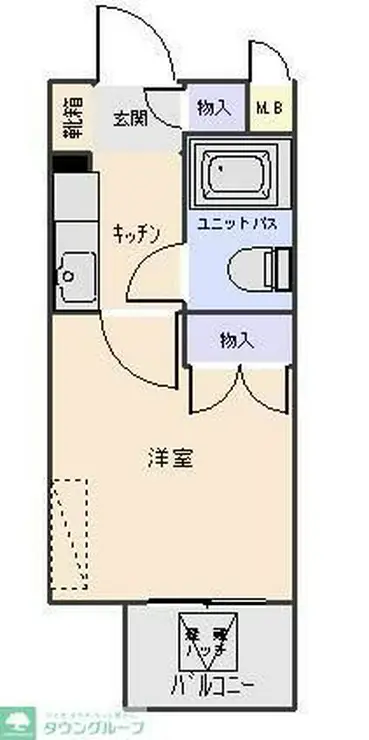 パレ・ドール鶴ヶ峰 3階階 間取り