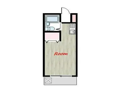 ハイムすみれII(ワンルーム/1階)の間取り写真