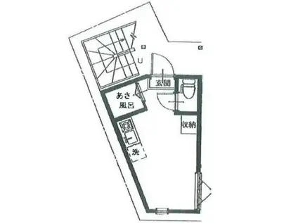 アーバンプレイス南阿佐ヶ谷IIA(ワンルーム/1階)の間取り写真