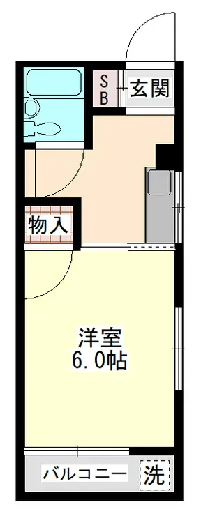 T・Mレジデンス 3階階 間取り